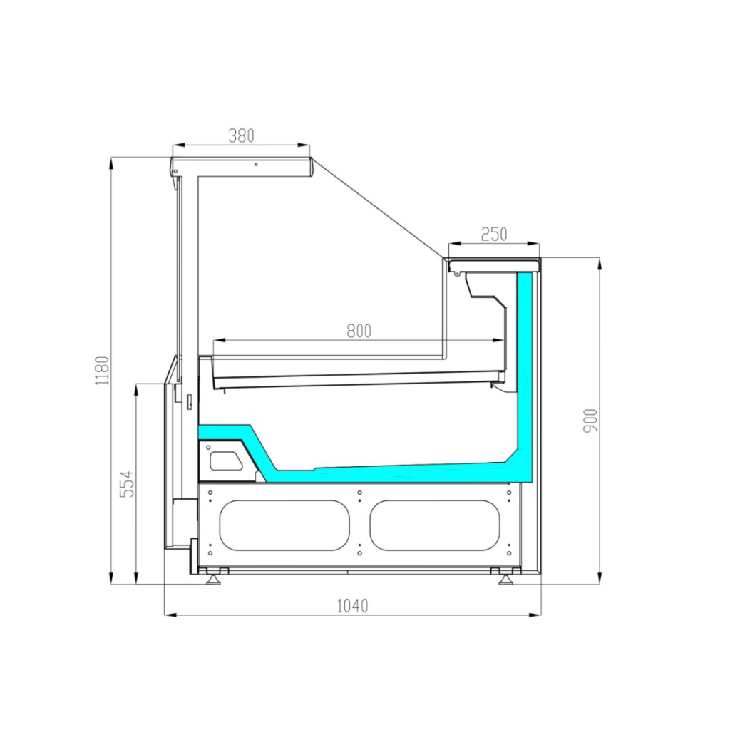 Aroma Refrigerated Display Case