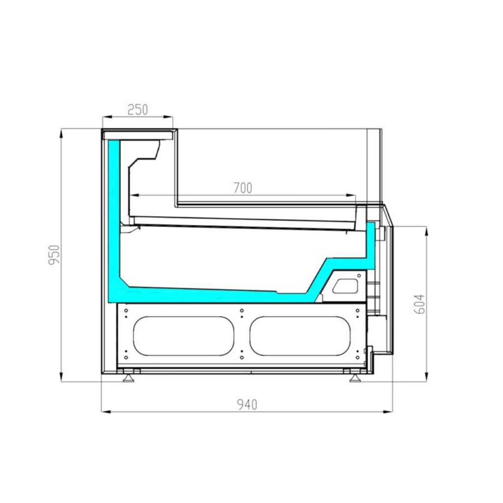 Aroma Refrigerated Display Case