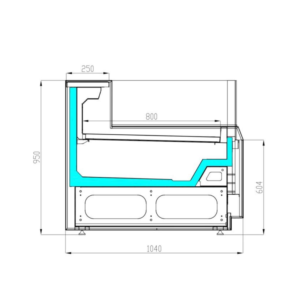 Aroma Refrigerated Display Case