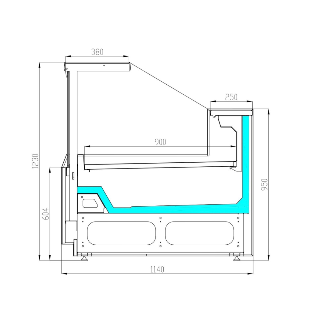 Aroma Refrigerated Display Case
