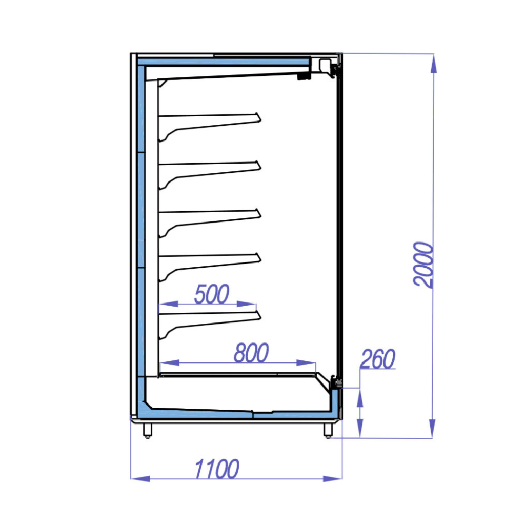 Oslo Refrigerated Display Case
