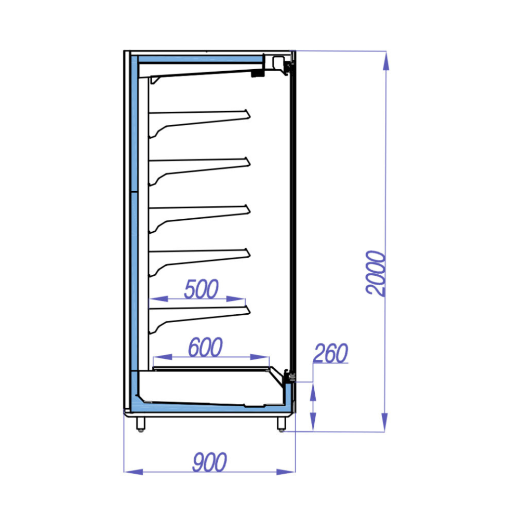 Oslo Refrigerated Display Case