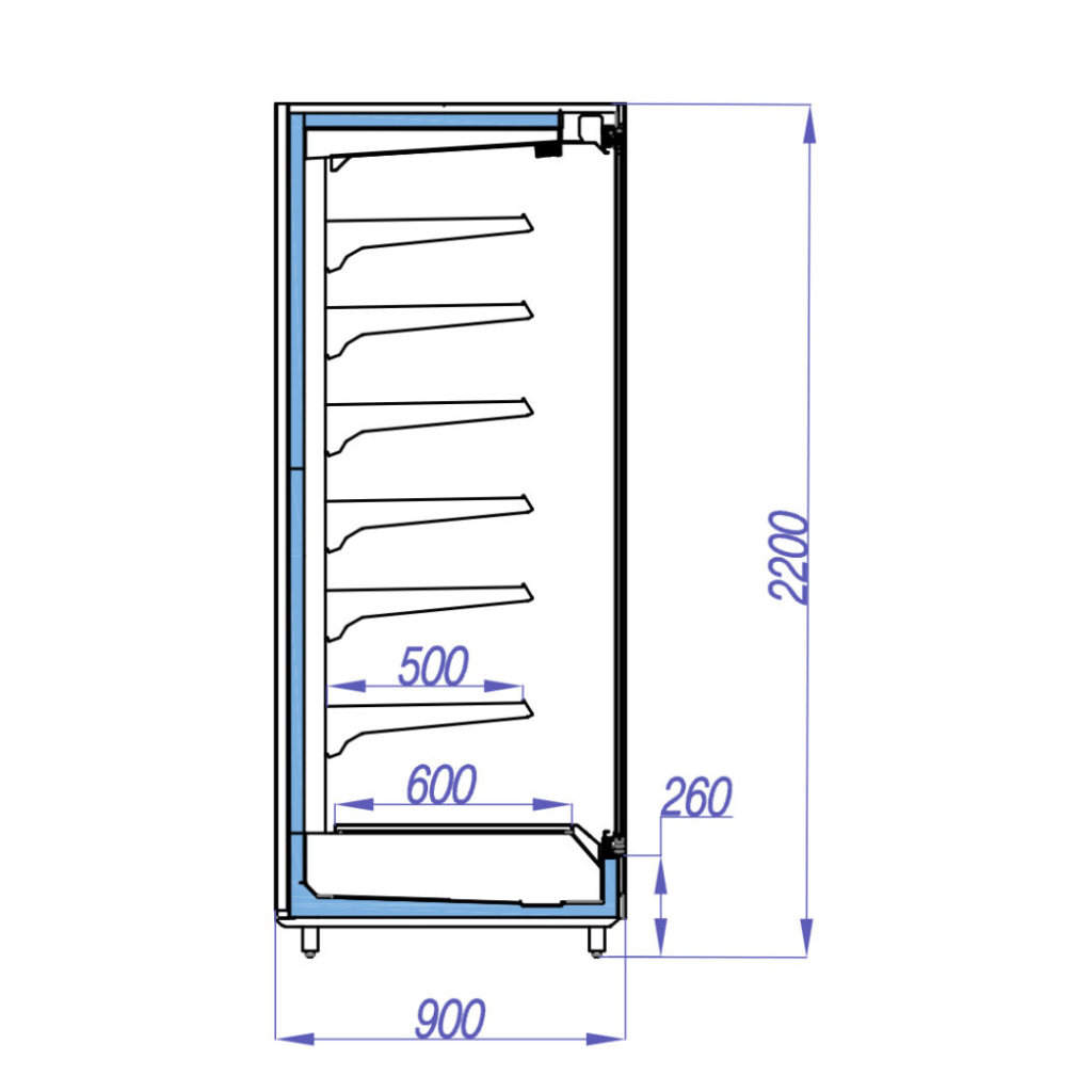Oslo Refrigerated Display Case