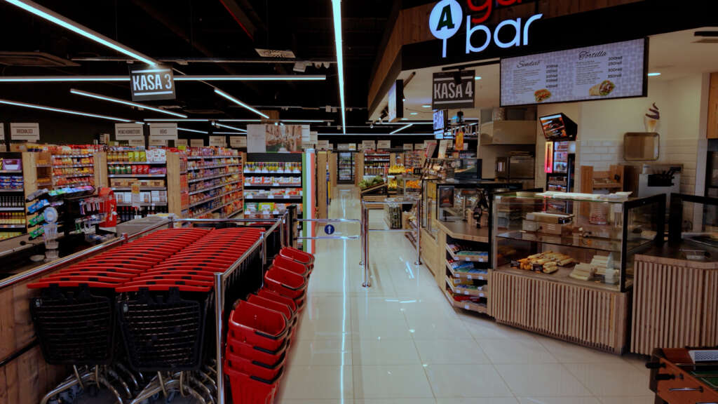 Waterloop system in Aroma Market Stara Pazova