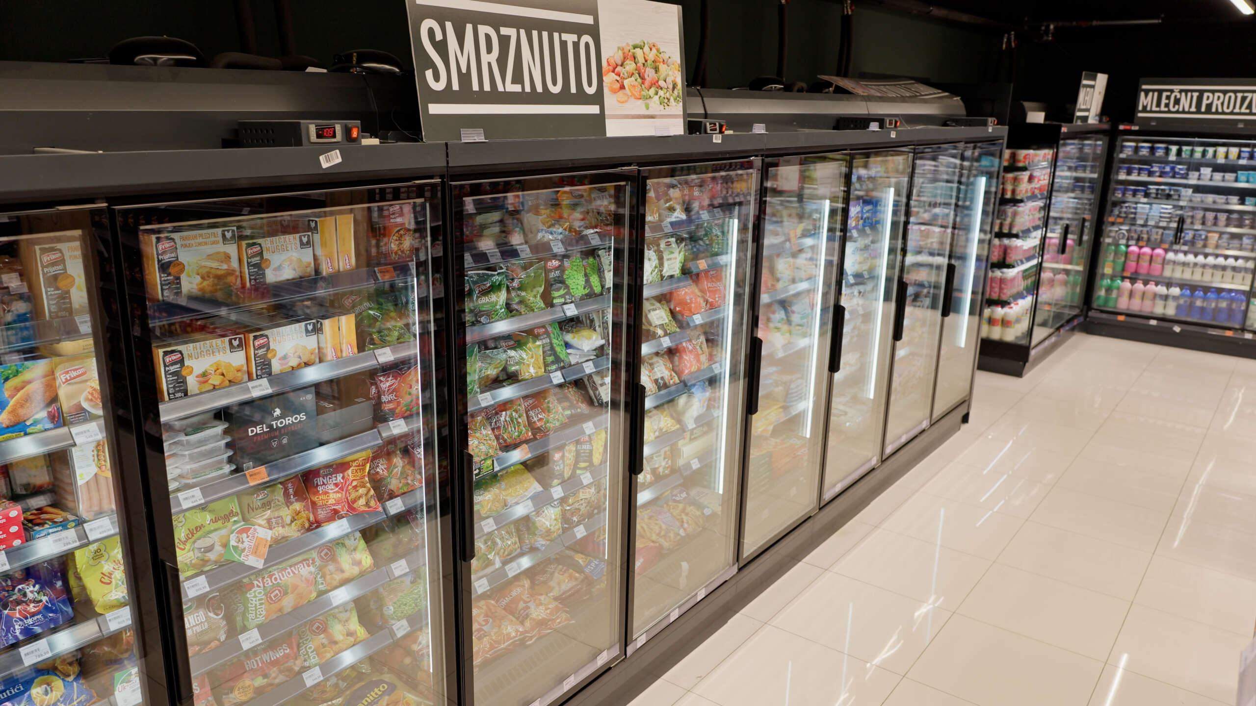 Supermarket Display Cabinets