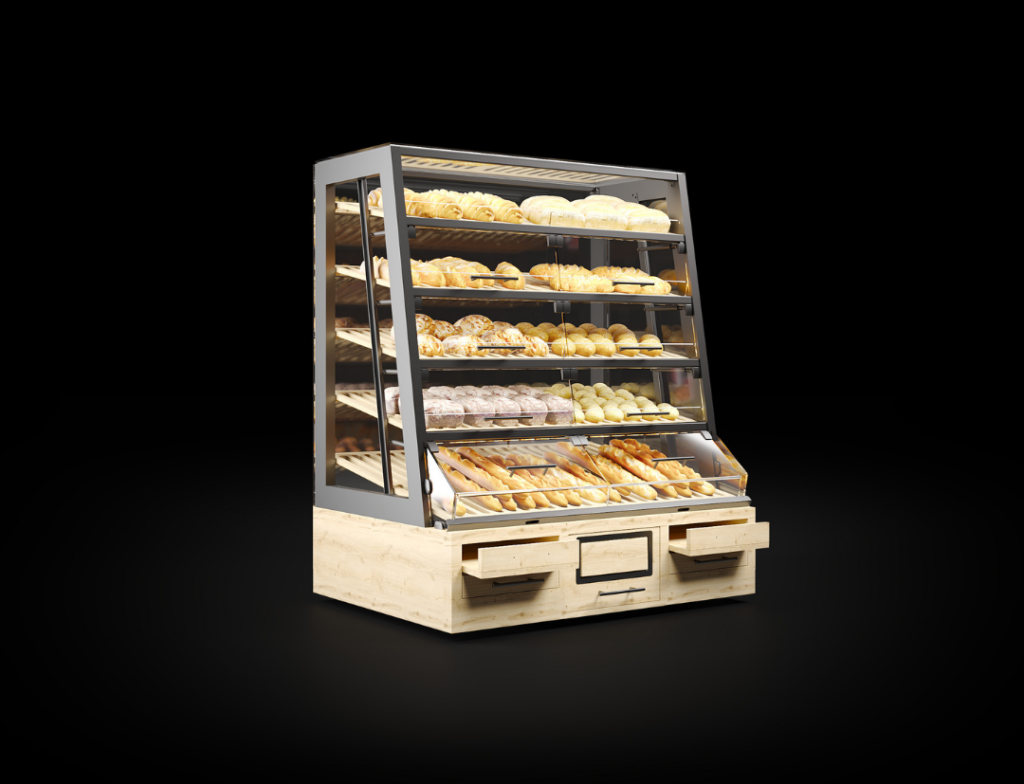 Bakeoff Z – Horizontal Bakery Display Case