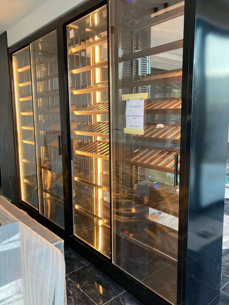 Custom Wine Display Refrigerators