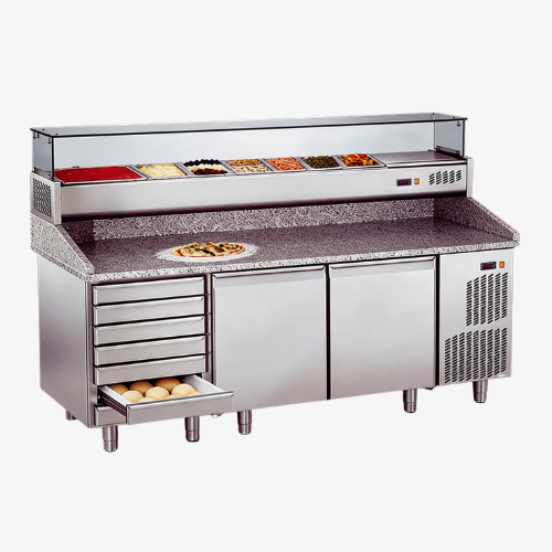 Refrigerated Pizza Preparation Table