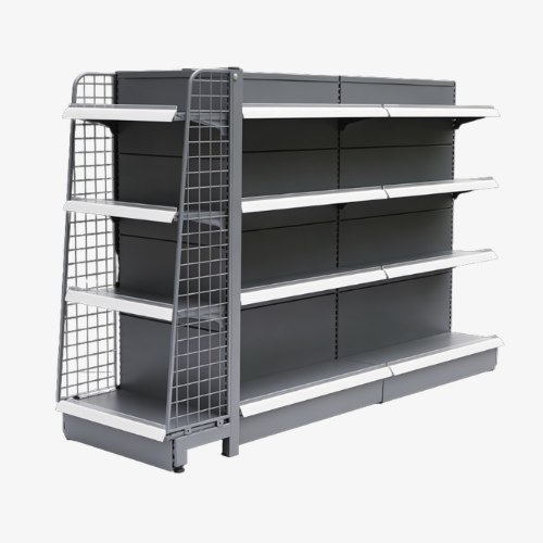 Gondola shelving and supermarket shelves