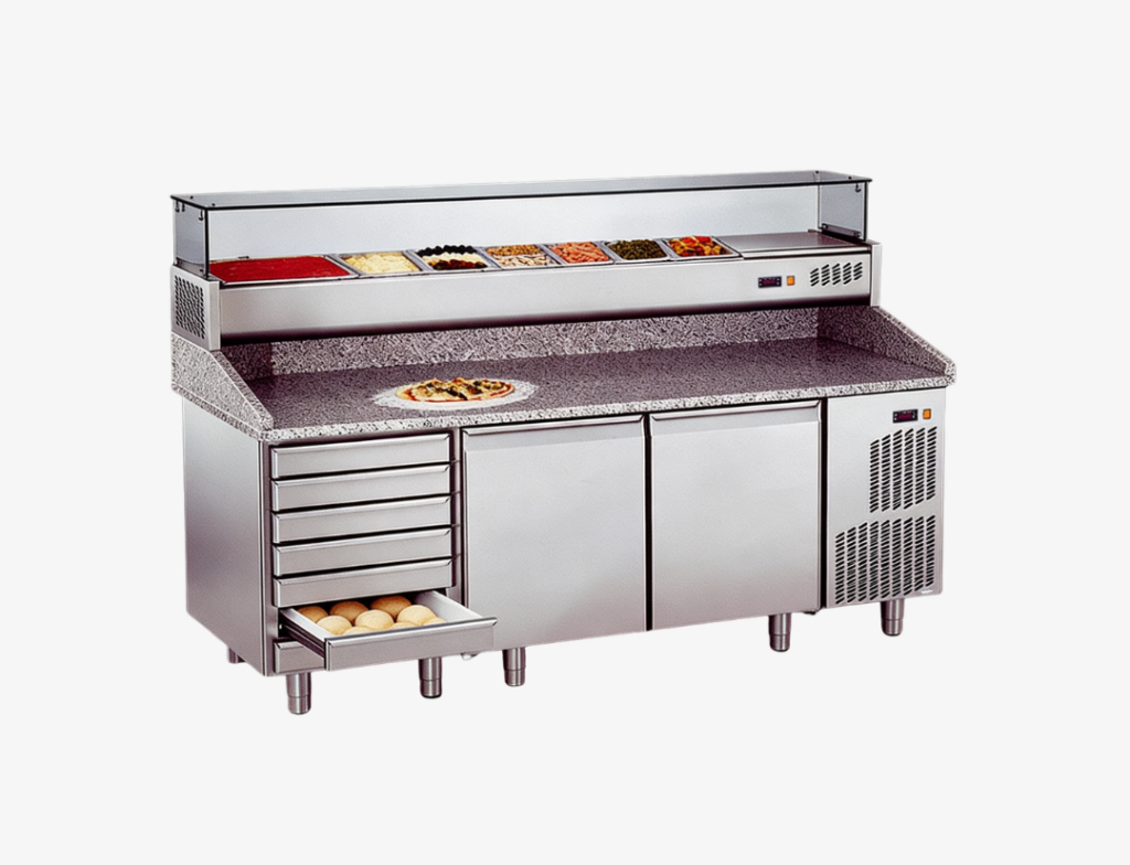 Refrigerated Pizza Preparation Table