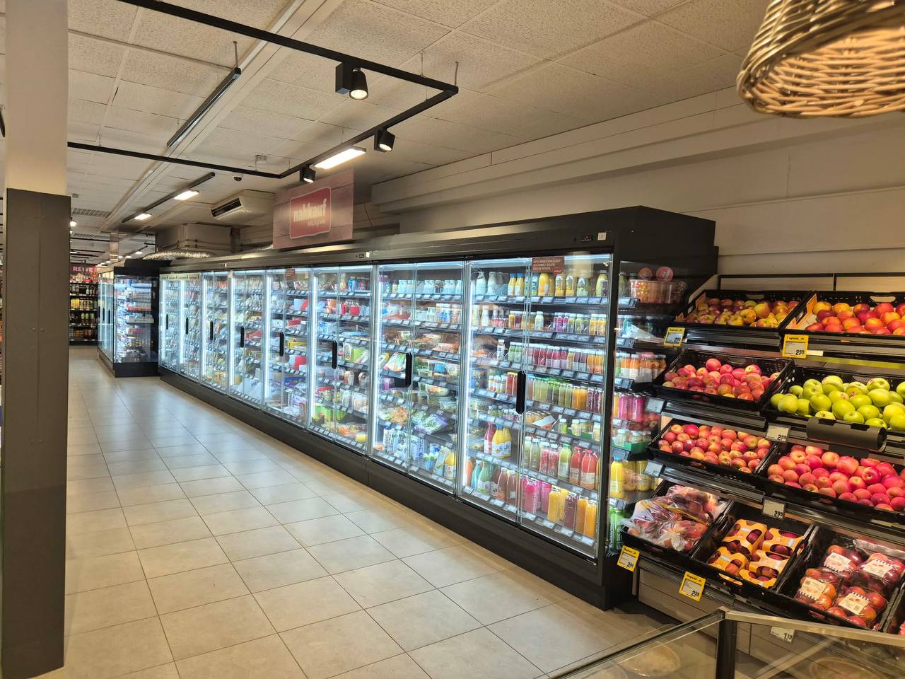 Frigo Zika retail store refrigeration equipment project