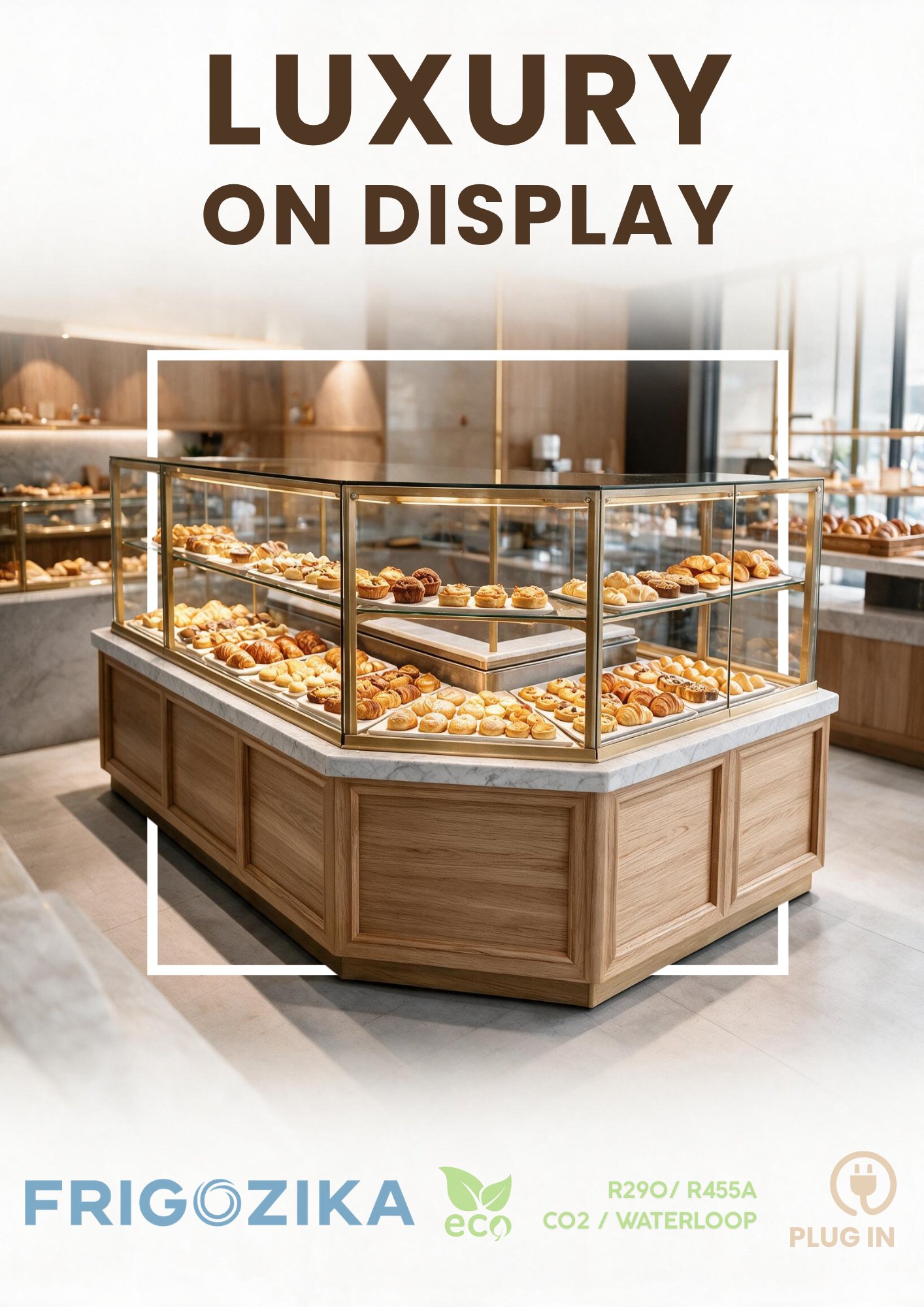 Frigo Žika refrigerated display case - project 6