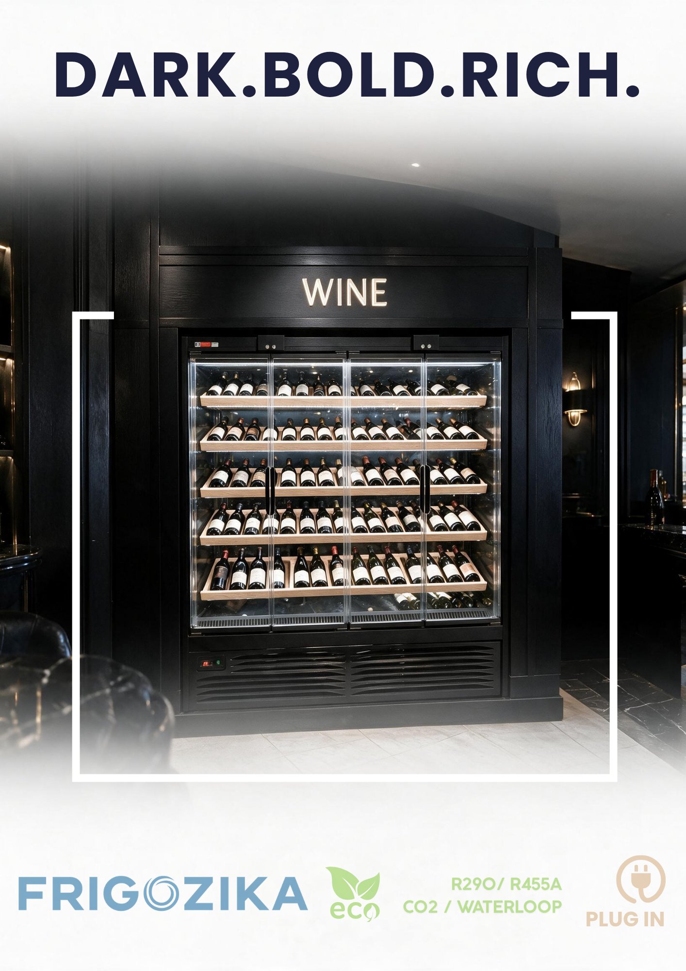 Frigo Žika refrigerated display case - project 9