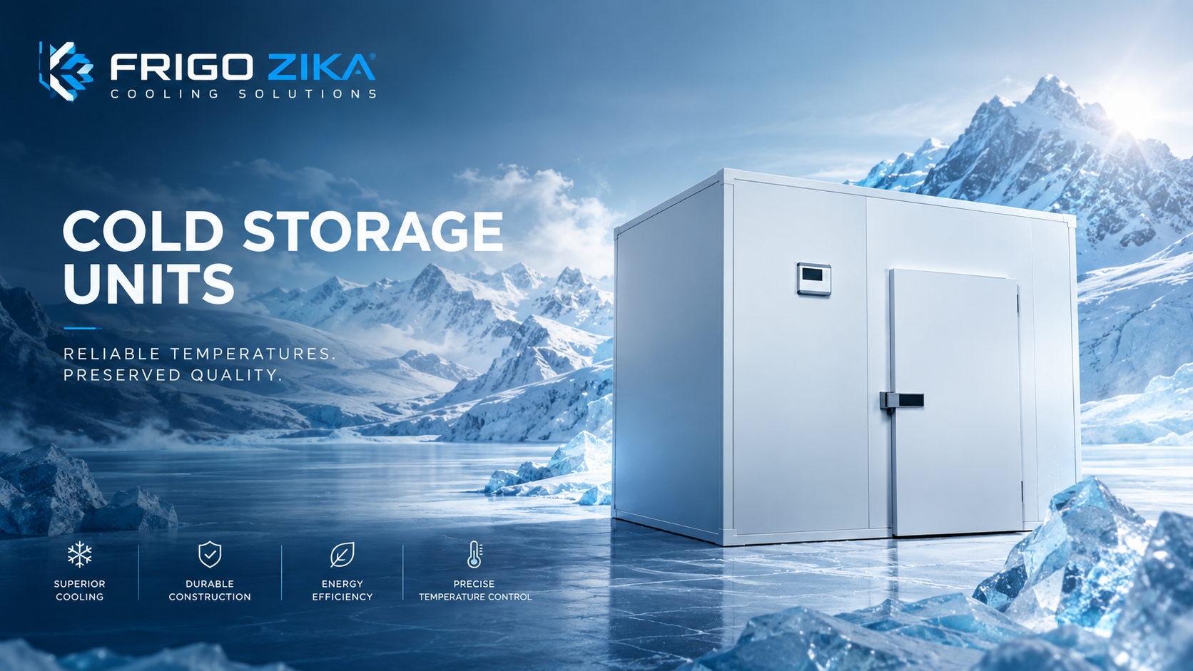 Cold rooms Frigo Zika
